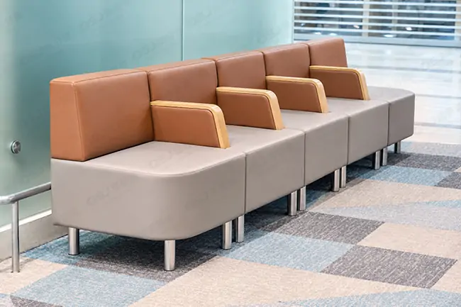 airport waiting sofa