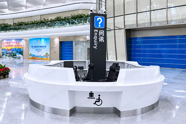 airport counter