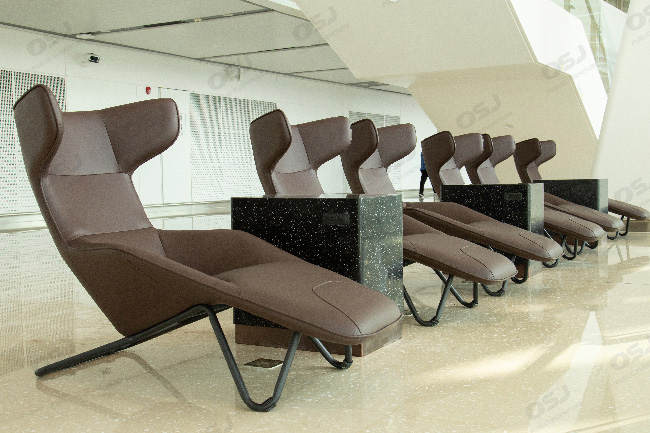 Airport lounge chairs 