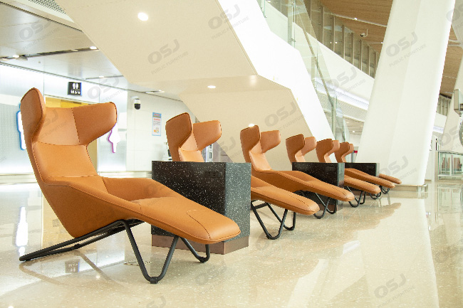 Airport lounge chairs 