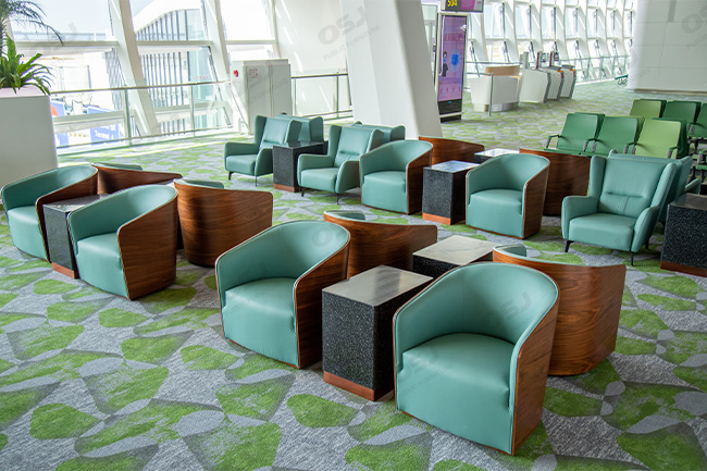 Airport lounge chairs 