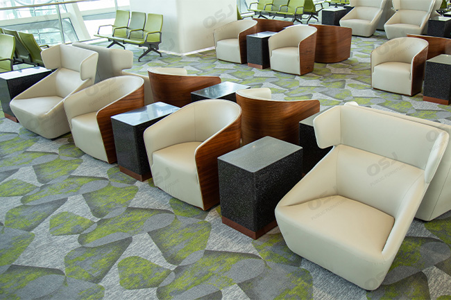 Airport lounge chairs 