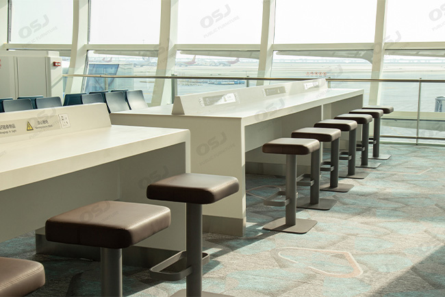 Airport lounge chairs 